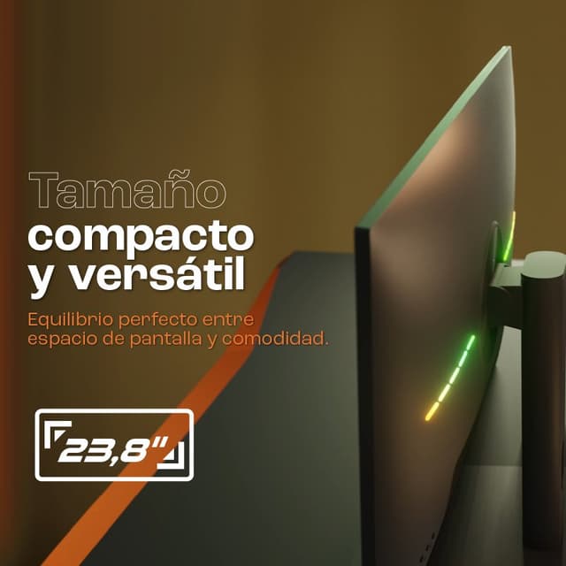 Detalle 2 de PcCom Elysium Go 23,8" LED IPS FHD 165 Hz Adaptive Sync