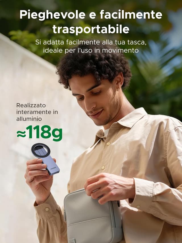 Detalle de UGREEN Treppiede magnetico per iPhone 118 g