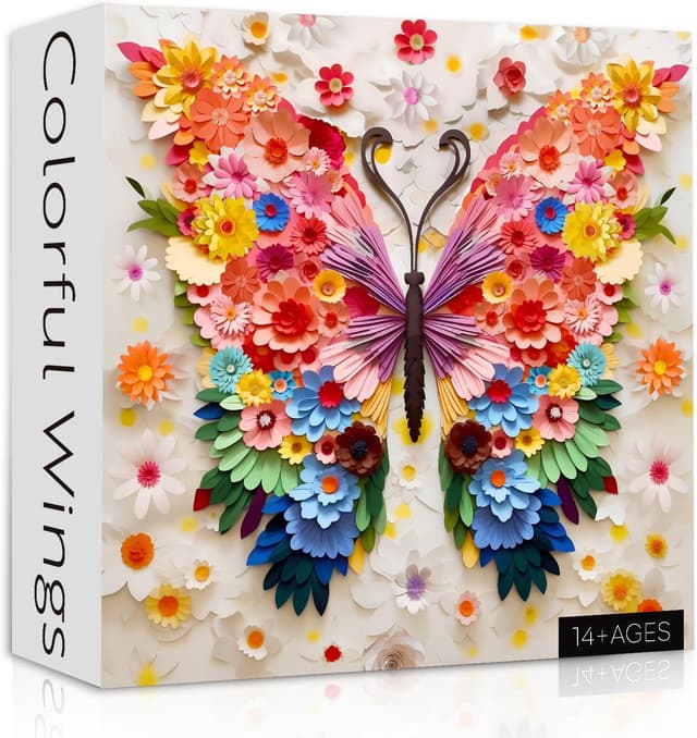 Imagen de Butterfly Puzzles for Adults 1000 Pieces jigsaw puzzle 🧩 en OfertitasTOP