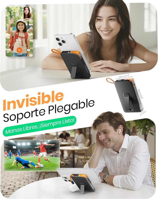 Thumbnail 3 de Power Bank MagSafe 10000mAh carga rápida