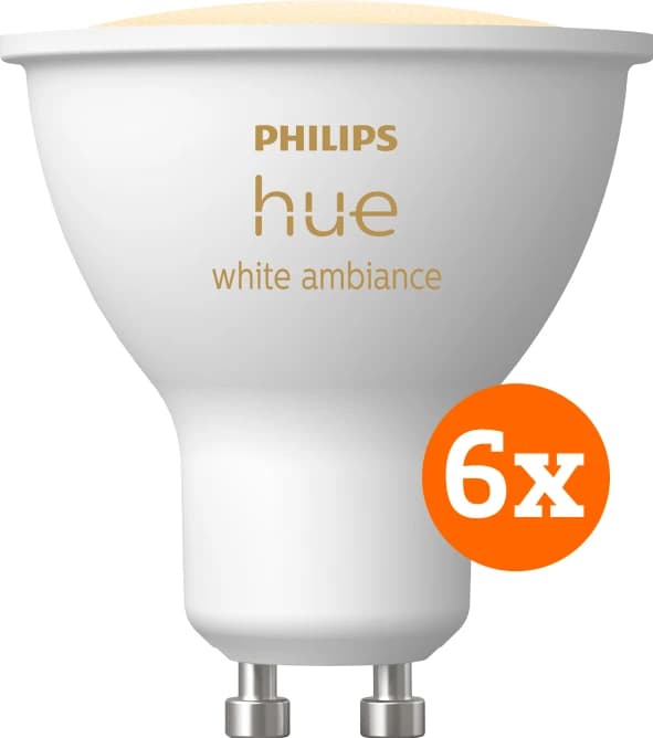 Thumbnail 7 de Philips Hue White Ambiance GU10 6er-Pack