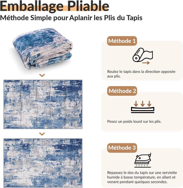 Thumbnail 4 de INOVADAY Tapis 240x300 Abstrait Lavable