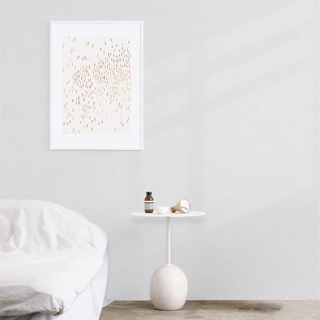 Detalle de Alened Klebefolie Möbel Weiß Matt 40×300 cm inkl. Toolkit – wasserfeste selbstklebende Möbelfolie