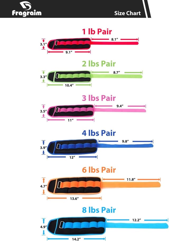 Thumbnail 4 de Ankle Weights for All 1–20 lb