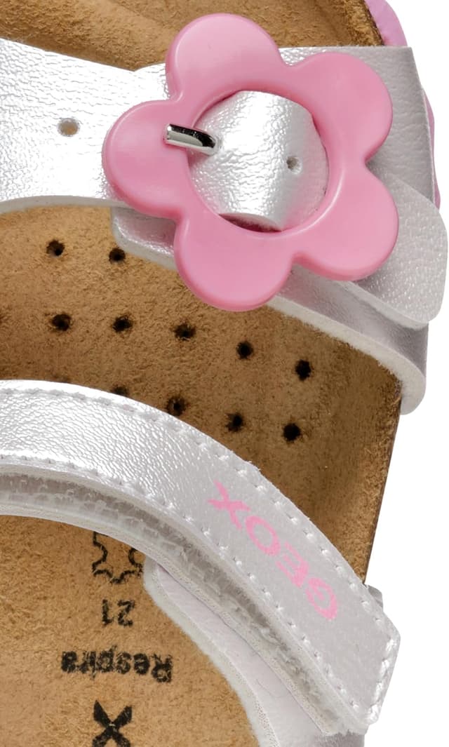 Detalle de Geox Baby Mädchen-Sandale Chalki GirlSandal – leichtes Sandalenset für warme Tage