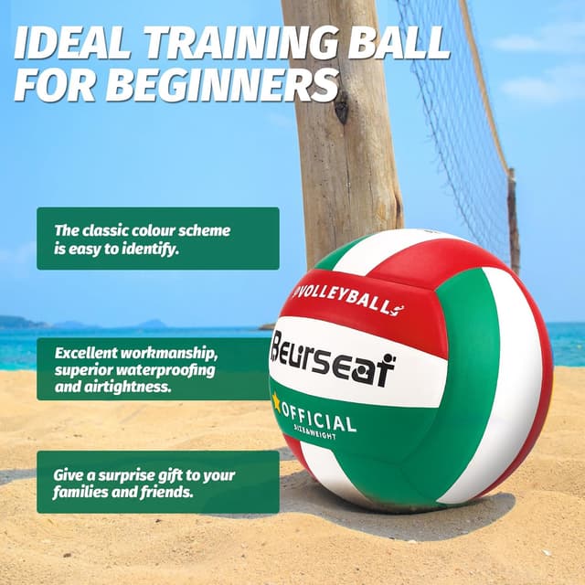 Thumbnail 4 de Beurseaf Beach Volleyball Größe 5 Soft Touch