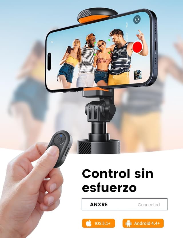 Thumbnail 6 de ANXRE Trípode 180cm con Control Remoto para Móvil 📸
