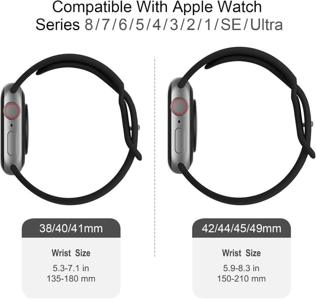 Thumbnail 5 de Adepoy 2 Pack Apple Watch Straps