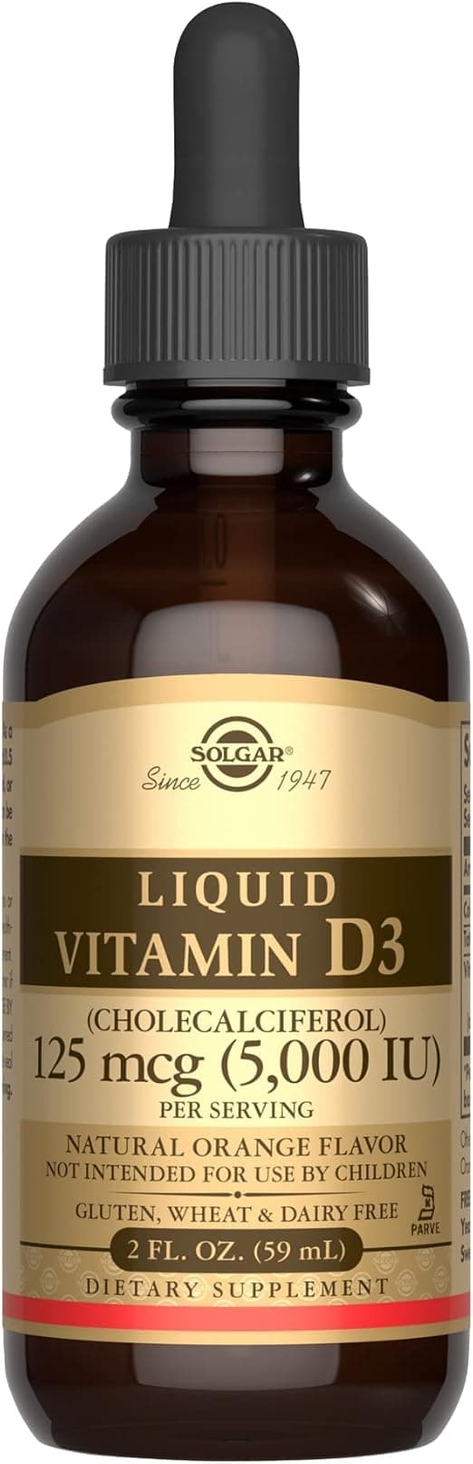 Imagen de Solgar Liquid Vita D3 - Vitamina Líquida 2500 IU en OfertitasTOP