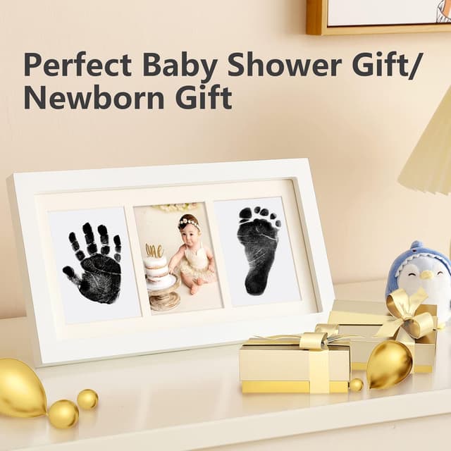 Thumbnail 4 de PewinGo Baby Handprint and Footprint Kit with 100% Clean-Touch Ink Pad 👶