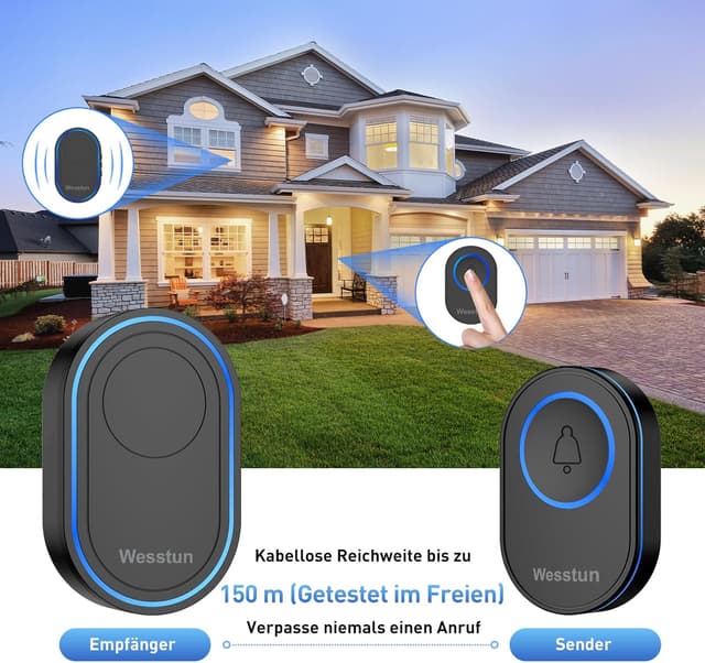 Thumbnail 4 de Wesstun Funkklingel 39 Melodien 150 m