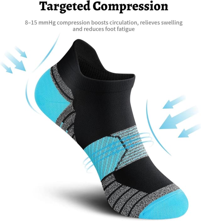 Detalle de PAPLUS Compression Running Socks 8-15 mmHg