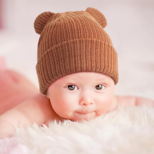 Thumbnail 6 de DRESHOW Toddler Beanie with Bear Ears 0–24 months