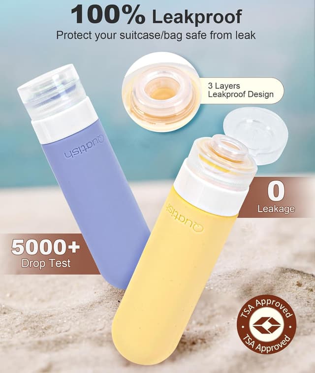 Thumbnail 2 de Quatish Travel Bottles 3 oz