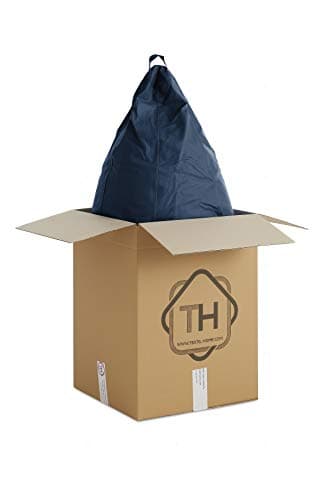 Thumbnail 8 de textil-home Puf Pera XXL Azul