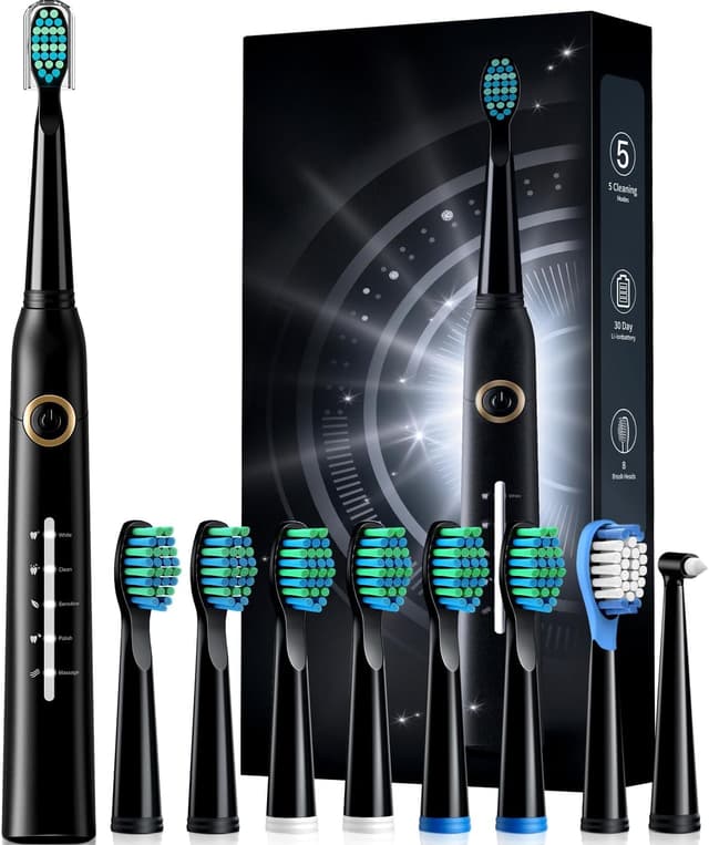 Imagen de Sonic Toothbrush 40000 VPM with 8 Heads en OfertitasTOP
