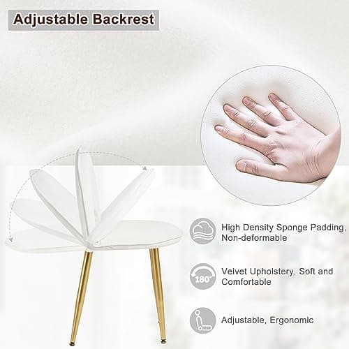 Thumbnail 4 de WOLTU Tocador con Espejo LED y Cajones