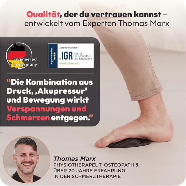 Detalle 2 de TMX META Fußtrigger für Fußschmerz, 60%