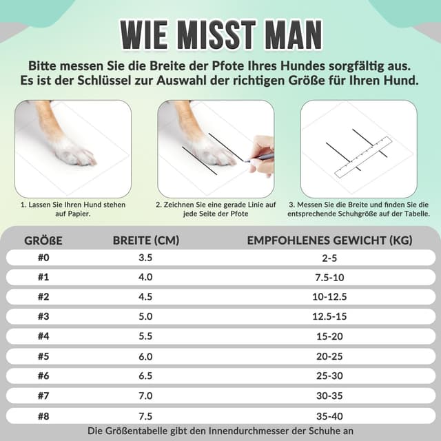 Detalle 2 de SlowTon Hundeschuhe Pfotenschutz (4 Stück) – wasserdichte Outdoor-Schuhe mit reflektierendem Klettverschluss