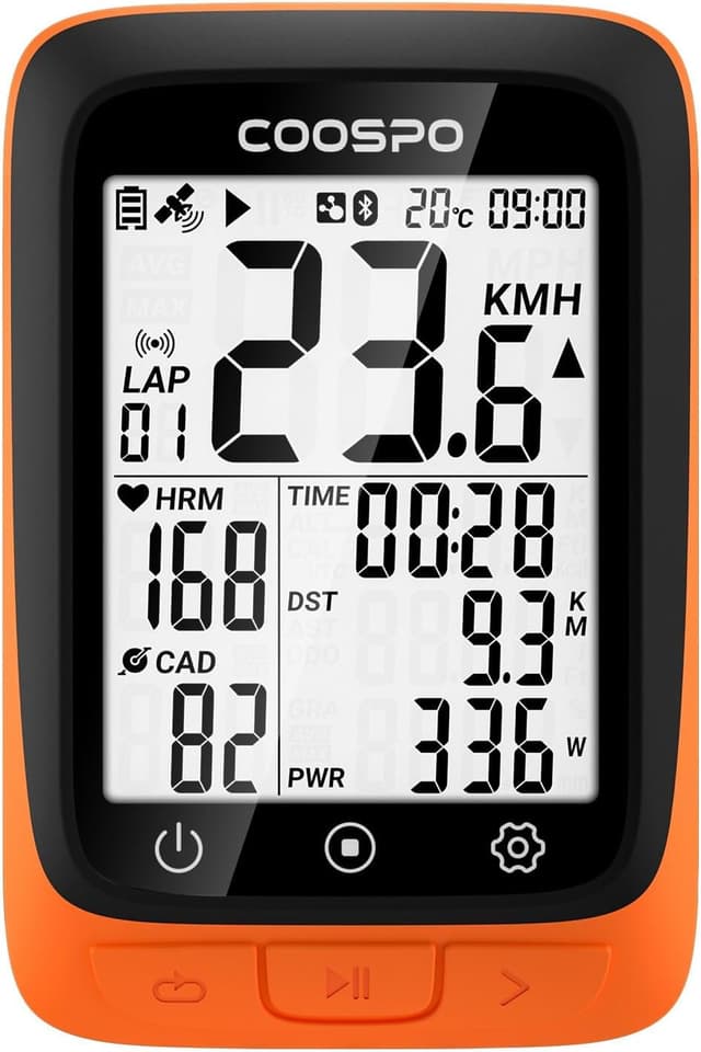 Imagen de CooSpo BC107 Compteur Velo Bluetooth 5.0 en OfertitasTOP