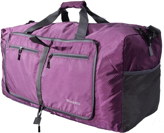 Imagen de Woogwin Travel Duffel Bag Large foldable waterproof duffel en OfertitasTOP