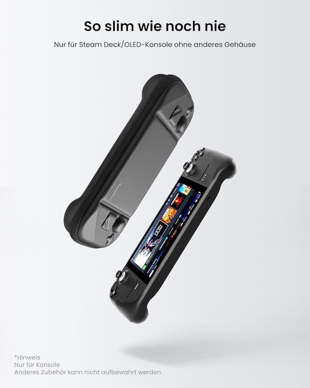 Detalle 2 de tomtoc Slim Tasche Steam Deck Hülle