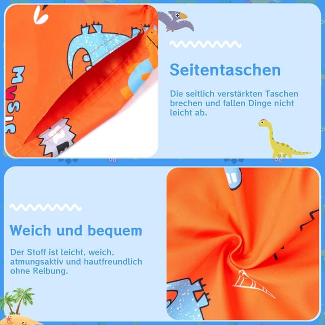 Thumbnail 4 de LAETBBE Jungen-Badeshorts 3-12 Jahre