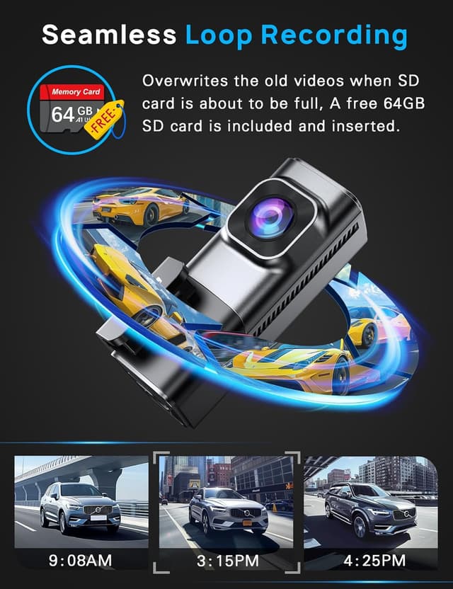 Thumbnail 4 de Navycrest Q7 64GB dash cam