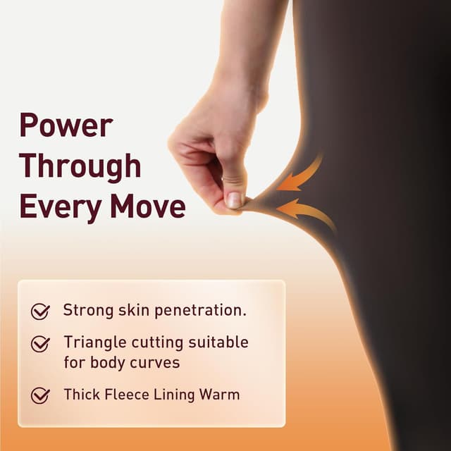 Thumbnail 2 de JIZ Translucent Fleece Lined Tights 220g