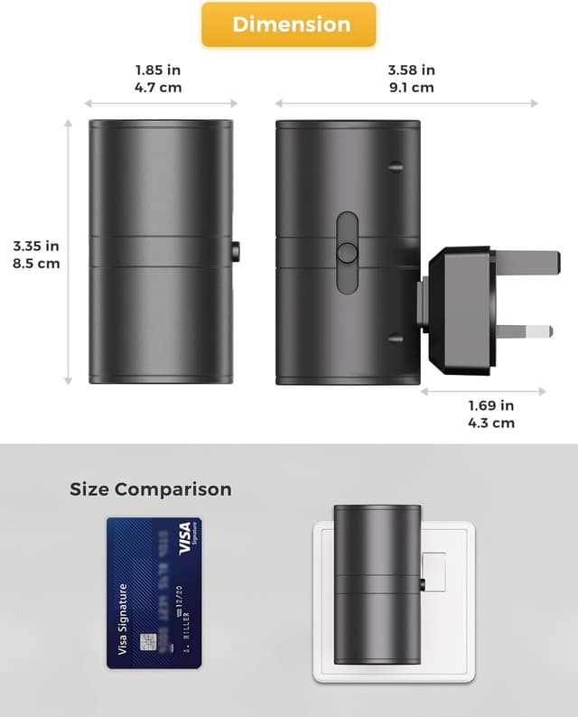 Thumbnail 4 de LOHAS-LED Plug-in Night Light 3000K, dimmable 🌙