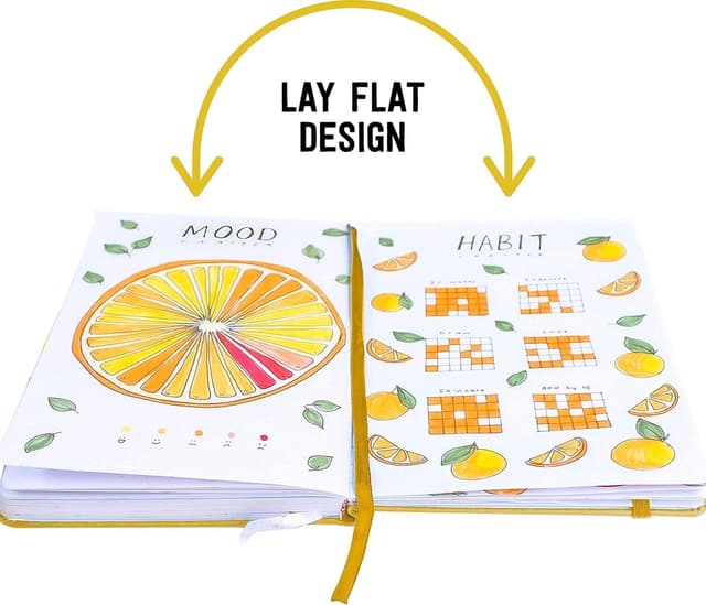 Detalle de STATIONERY ISLAND Carnet A5 pointillé citrin — 180 pages sur papier 120 g/m²