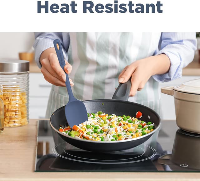 Thumbnail 6 de ChefAide 5-Pc Silicone Spatula Set 600°F