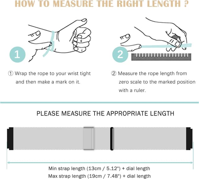 Detalle de RoYiio gewebtes Nylon-Armband (22 mm) mit Schnellverschluss – weinrot