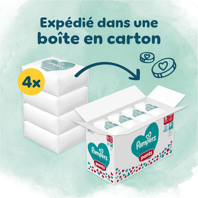Detalle 2 de Pampers Harmonie Pants Taille 5 144 đź‘¶