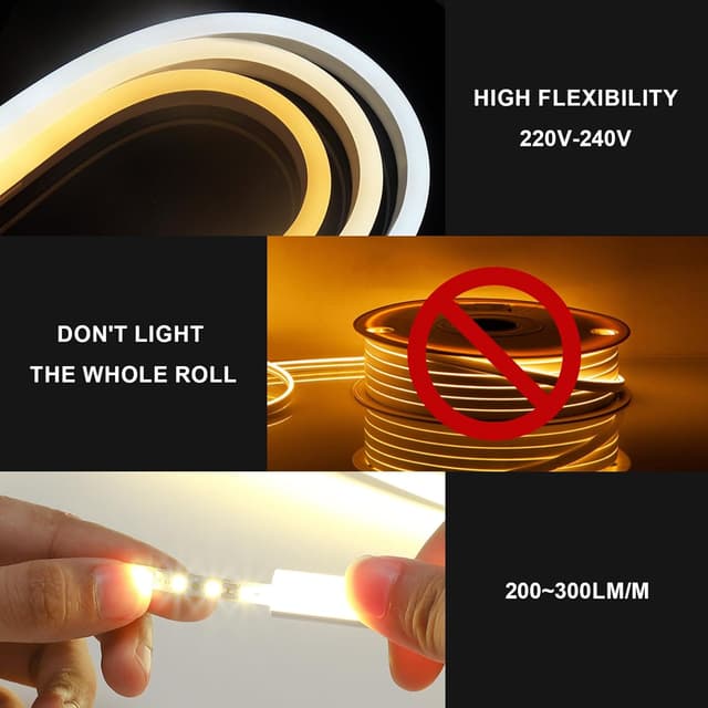 Detalle de KSIBNW Neon LED Strip Light 30m