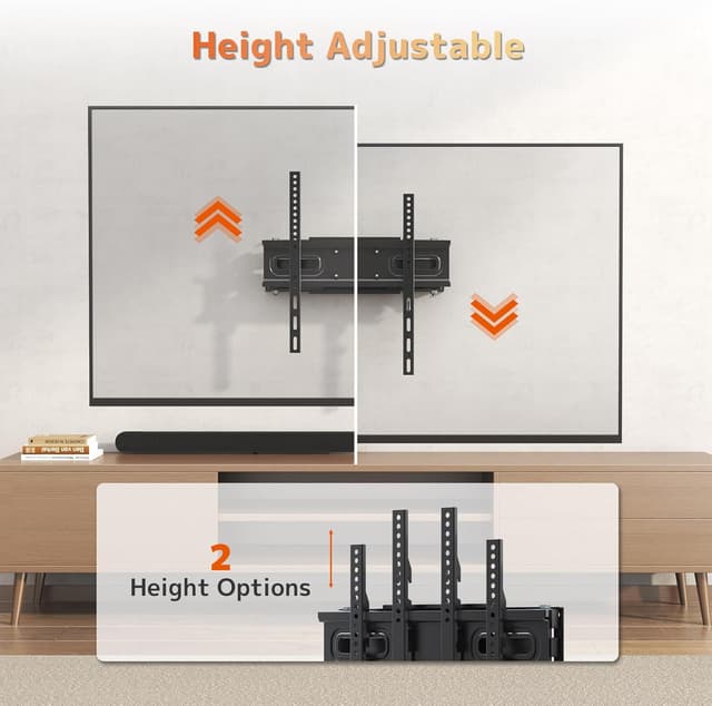 Detalle 2 de PUTORSEN TV Wandhalterung für 32-70 Zoll bis 50 kg