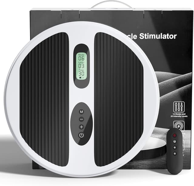 Detalle de COWISH Medic Rechargeable Foot Massager with TENS & EMS for Circulation, Pain Relief and Swelling