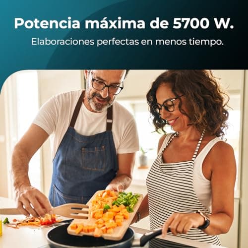 Thumbnail 3 de Cecotec Plaque Vitrocéramique 3 Feux Bolero Squad V 3001, 5700W ⚙