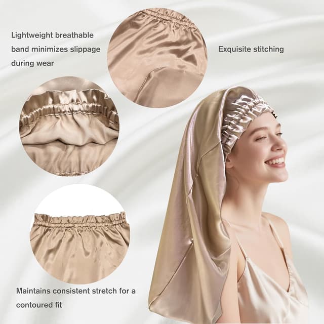 Thumbnail 2 de Gorro de seda 22 mommes Morera para dormir