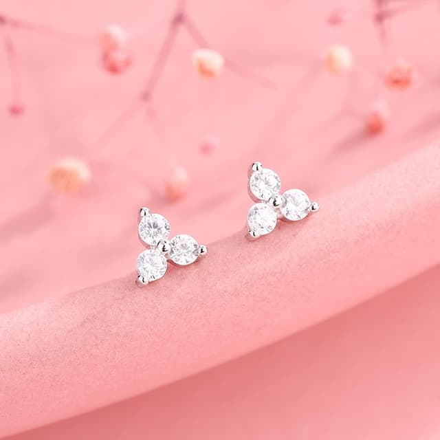 Detalle de MASOP Ohrstecker Set 925, 3 mm