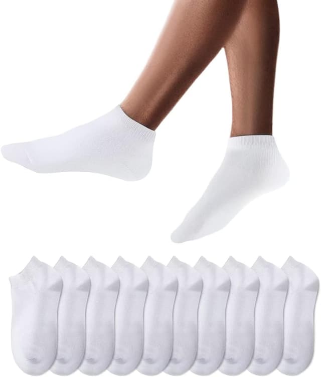 Detalle de YouShow Sneaker Socken 10 Paar aus Baumwolle