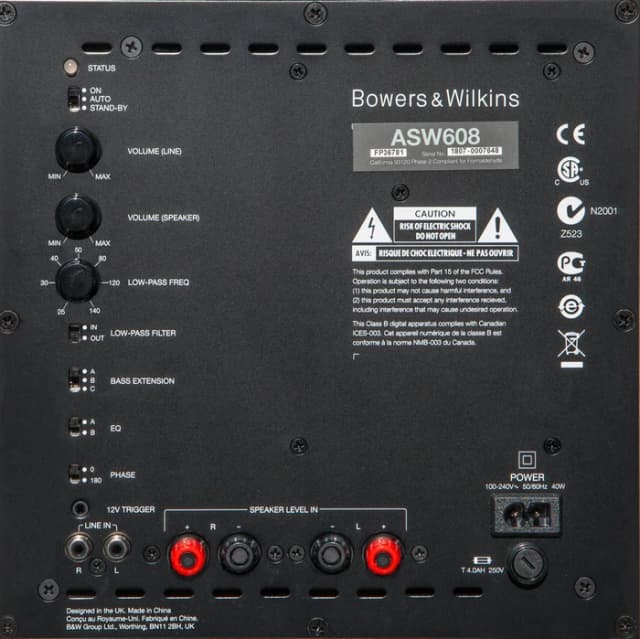 Thumbnail 5 de Bowers & Wilkins HTM6 S3 + 607 S3 + ASW608 Schwarz