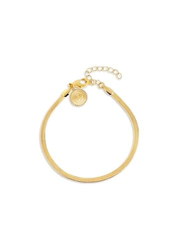 Imagen de SINGULARU Lisse S 16 cm pulsera de acero bañada oro en OfertitasTOP