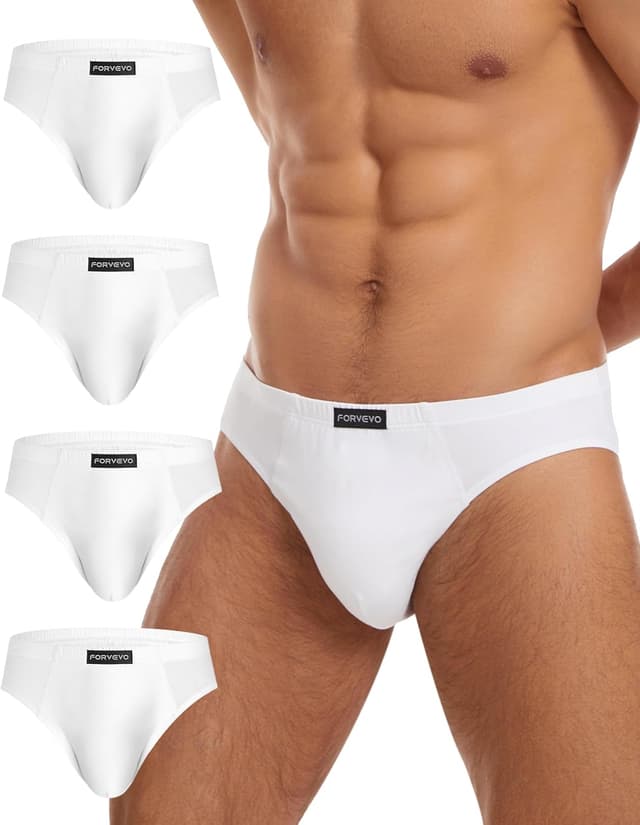Thumbnail 6 de FORVEVO 7er Pack Unterhosen Herren Slip Baumwolle