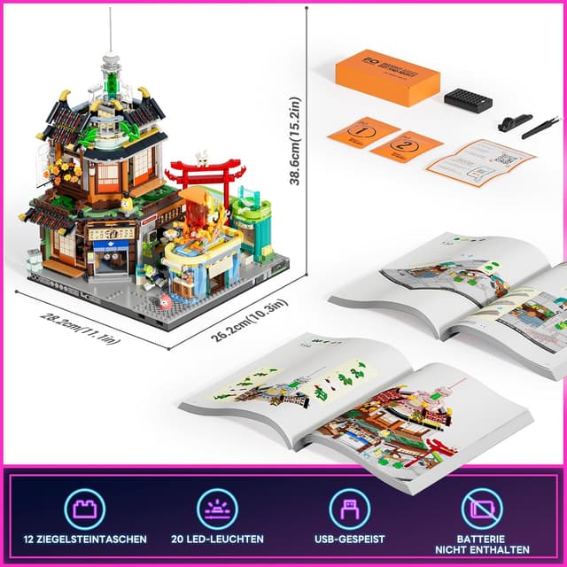 Thumbnail 5 de FUNWHOLE Cyberpunk Izakaya 1987 Teile 🧩