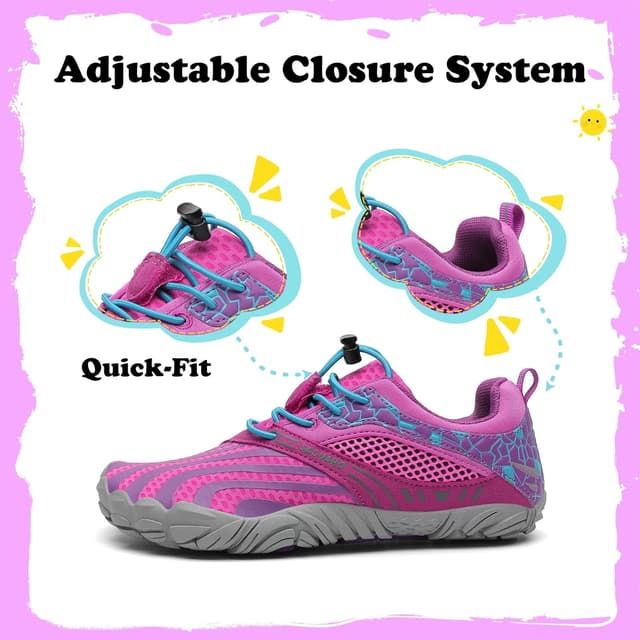 Thumbnail 5 de SAGUARO Scarpe barefoot trail, bimbi GR.24-36