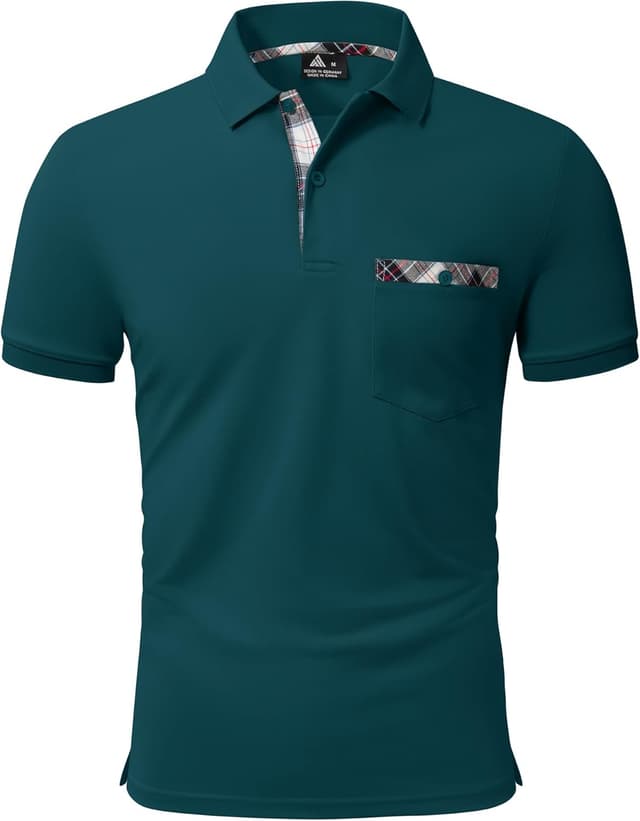 Thumbnail 1 de geeksport Polo uomo manica corta slim fit con tasca