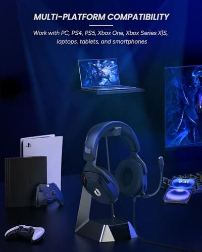 Detalle 2 de JIMYIU Cascos Gaming J200 50 mm