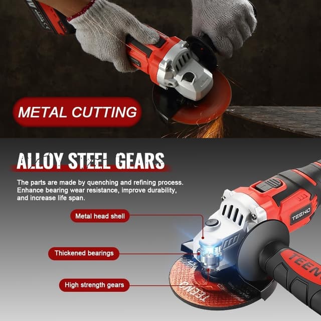 Thumbnail 3 de TEENO Juego de Herramientas Eléctricas 3 piezas 20V