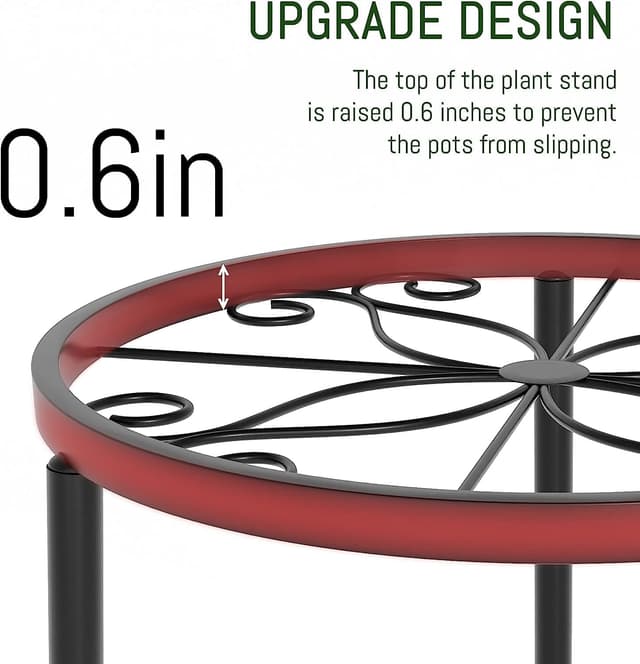 Thumbnail 3 de Ziwijity 5er-Set Blumenständer aus Metall